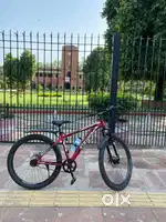 Tata stryder red colour bicycle