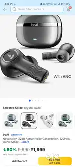 Boat nirvana ion Anc crystal black