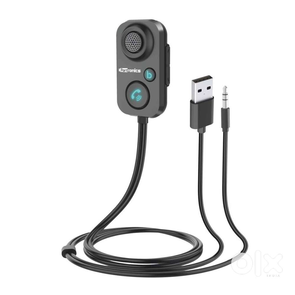 Portronics AUTO 12 in-Car Bluetooth Receiver