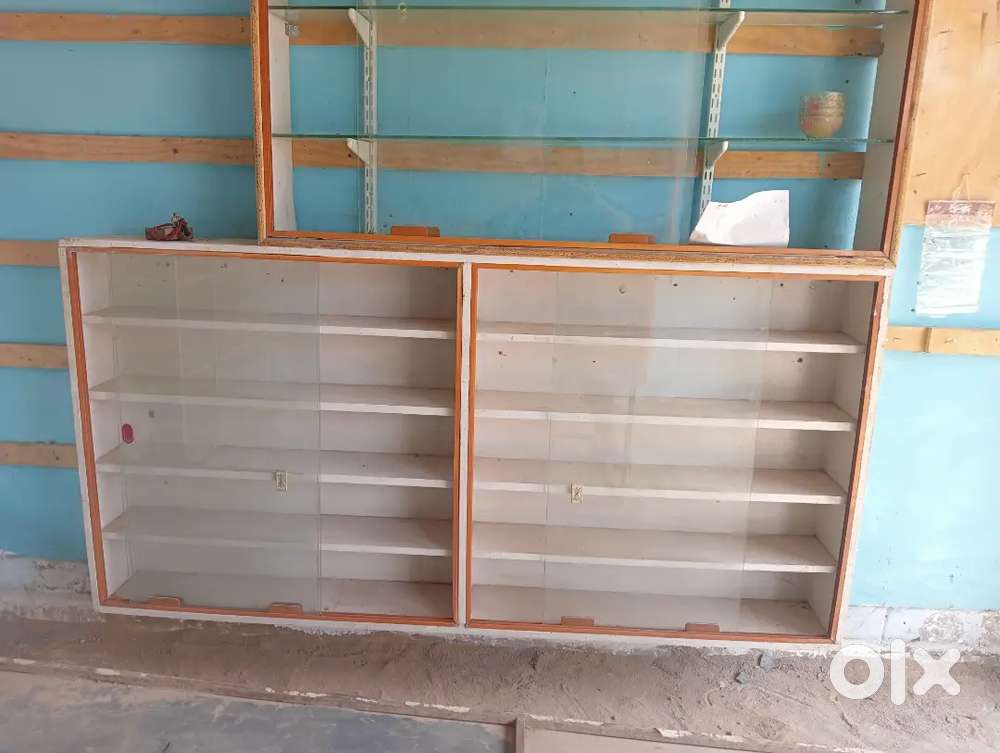 Racks  and table for shop