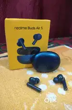 realme Buds Air 5  Bluetooth Headset (Deep Sea Blue, True Wireless)