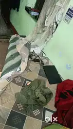 Good condition double bed folding