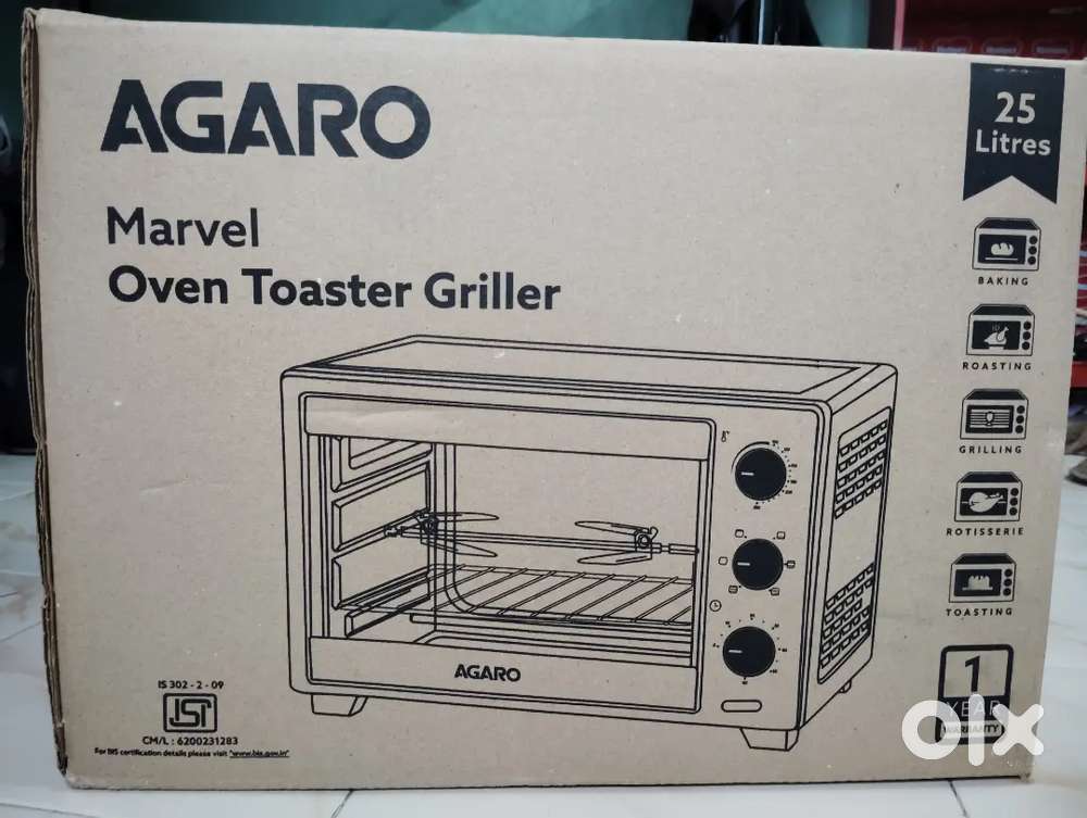 Brand New AGARO Marvel 25L OTG (Unopened Box, 1-Year Warranty)