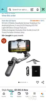Izi go-x mobile gimbal
