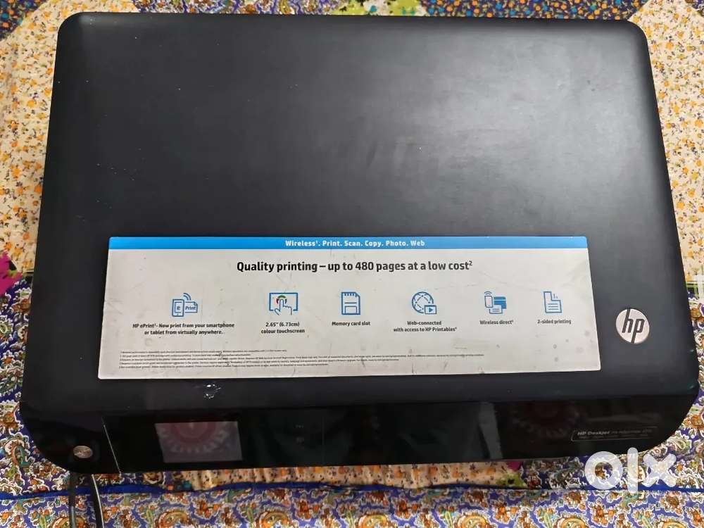hp colour printer scanner with wifi connectivity