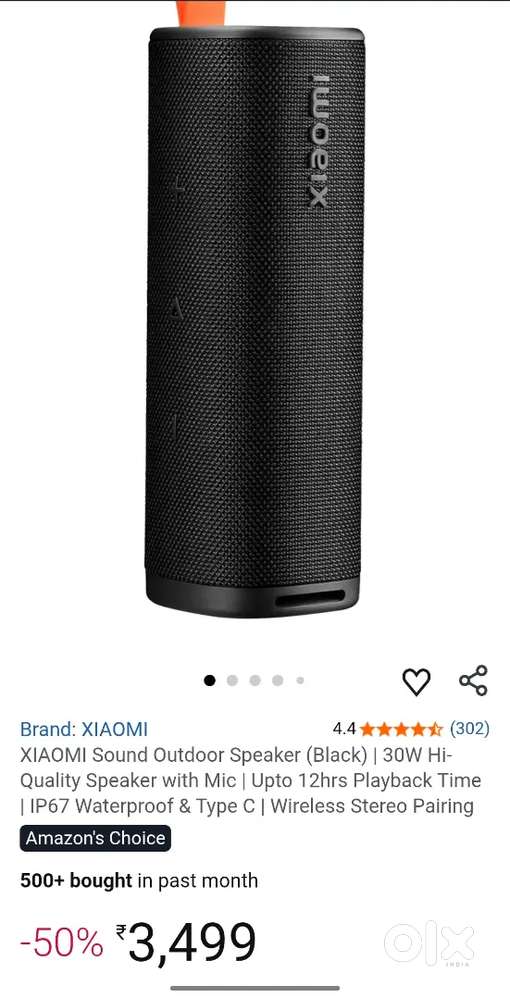 Xiaomi bluetooth speaker