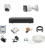 CP Plus 2 Camera Complete Set For Sell