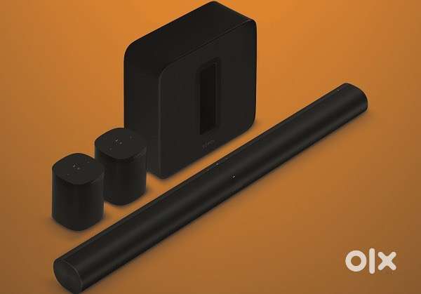 Sonos Arc Sub Gen 3 with One Gen 2 as surrounds speaker set