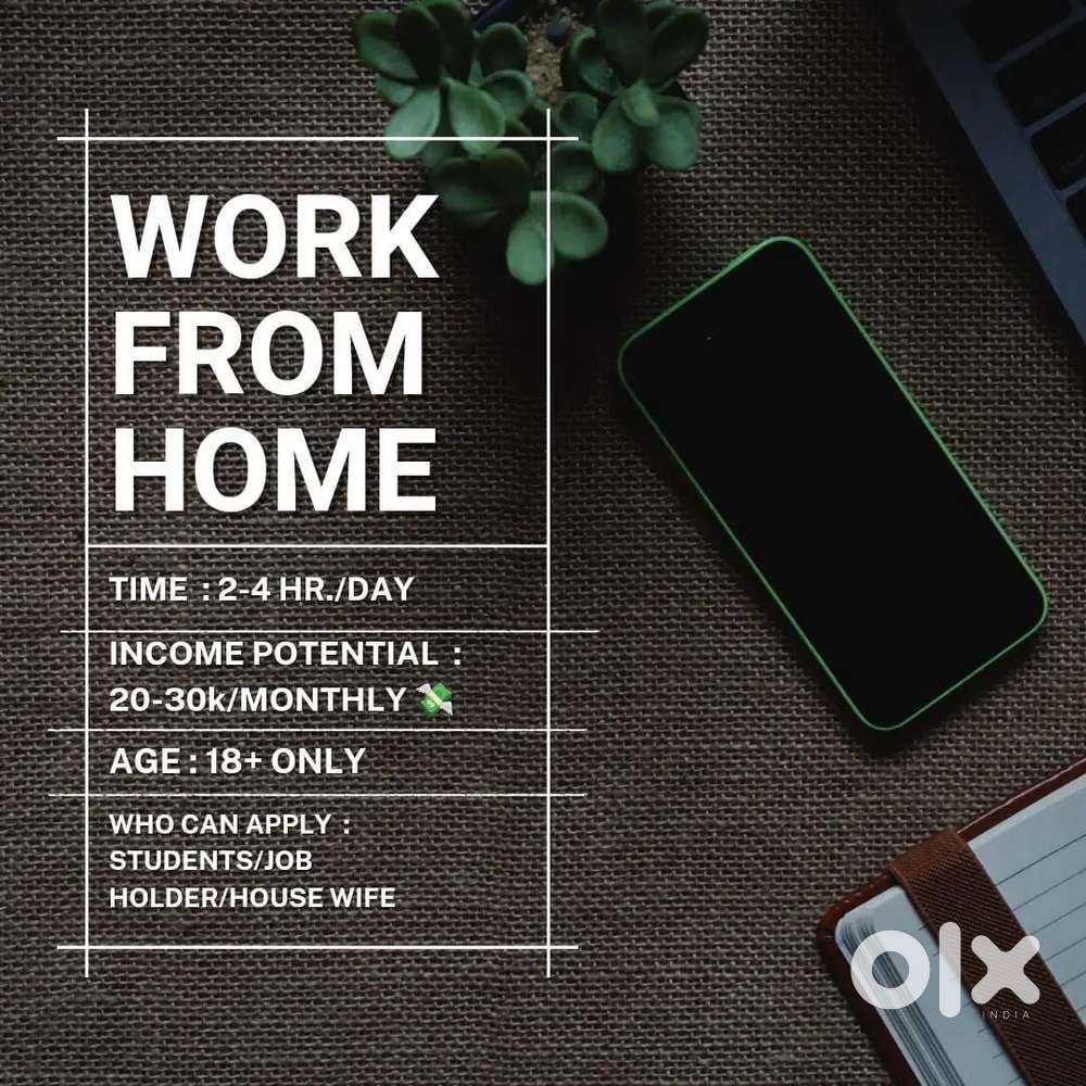 Part Time WorkNo Time limitNo Degree Requirement And 18+ Age