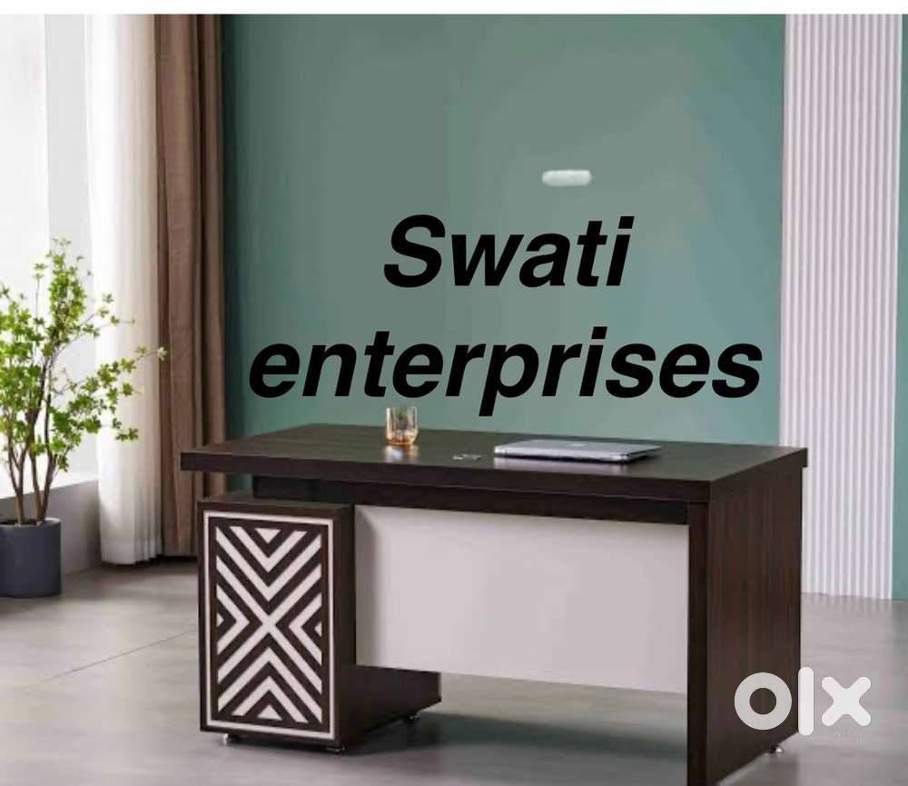 New wooden designer reception table office table computer table