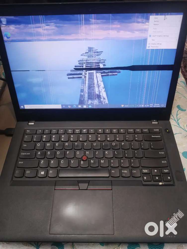 Lenovo ThinkPad T470 Windows 10 laptop with charger