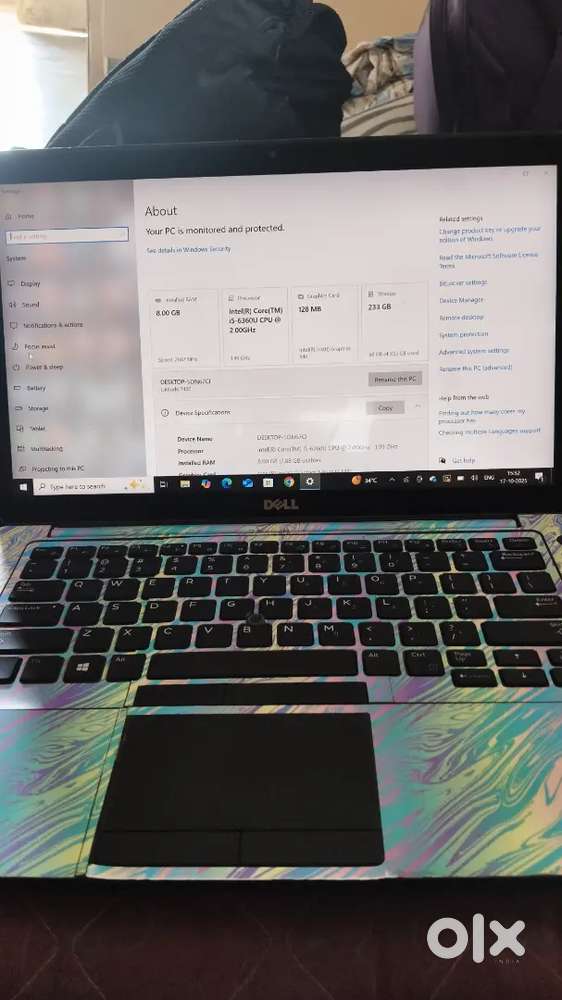 Dell Latitude 7480, i5 6th generation