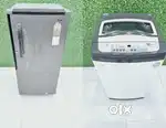 'Second-Hand Appliance Steals - Limited Time!washing machine  &fridge