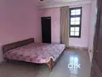 One bedroom with attached bathroom semi furnished at model town extn.