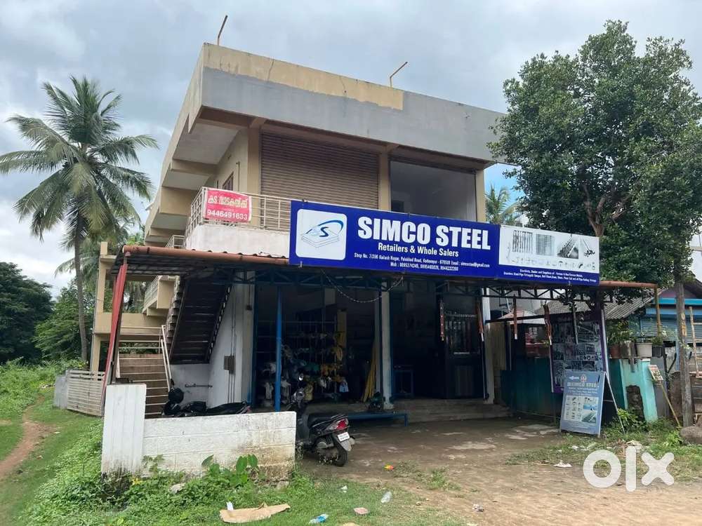 shop 550 sqft for rent in first floor, Palakkad road Koduvayur