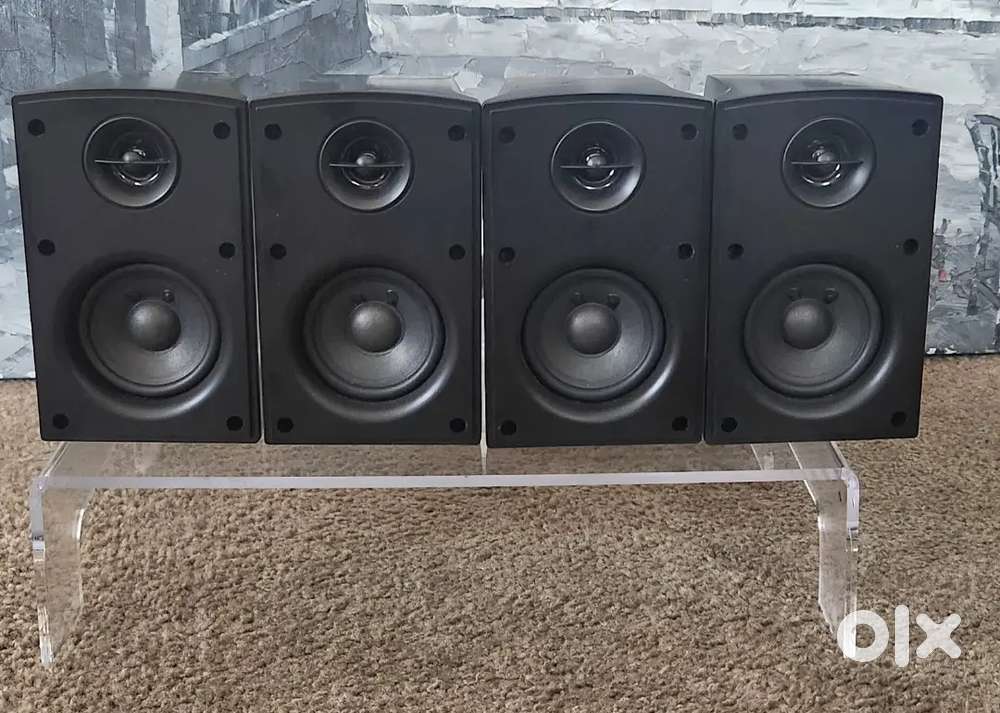 YAMAHA Hometheatre satellite,Suround 4 Mini Bookshelves + Many More...