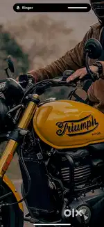 customized Triumph 400 urgent sale