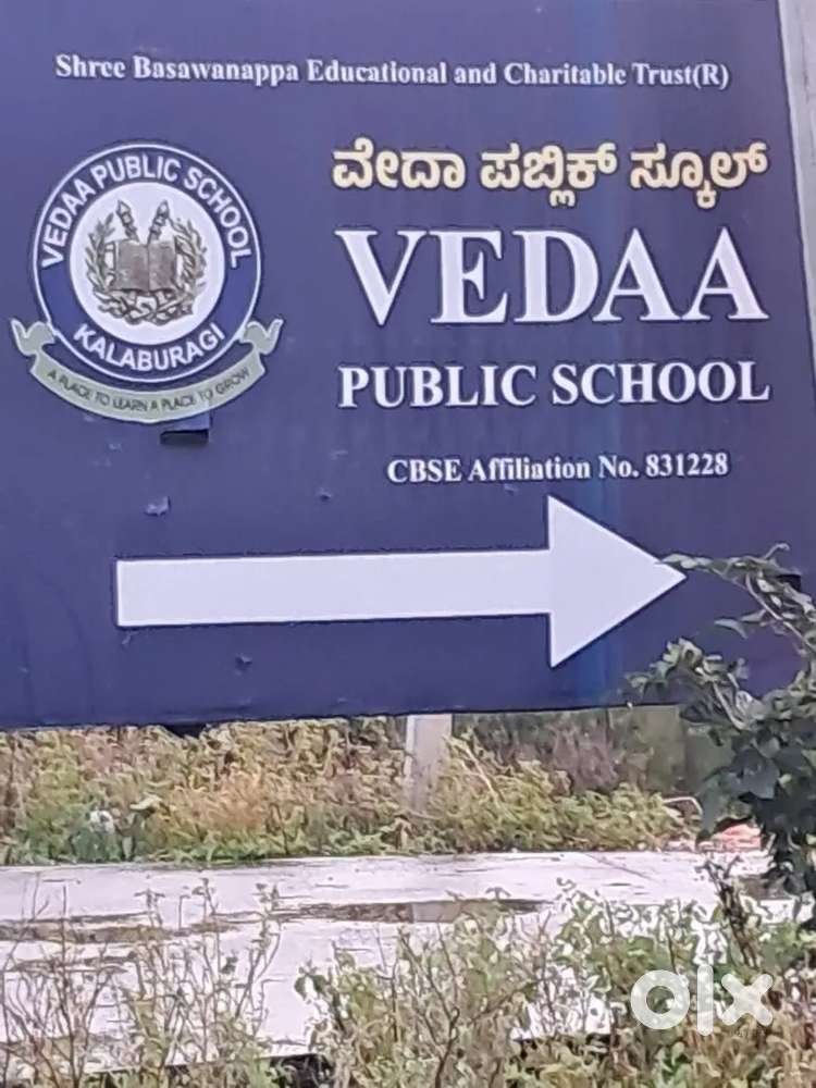 Road facing open plot