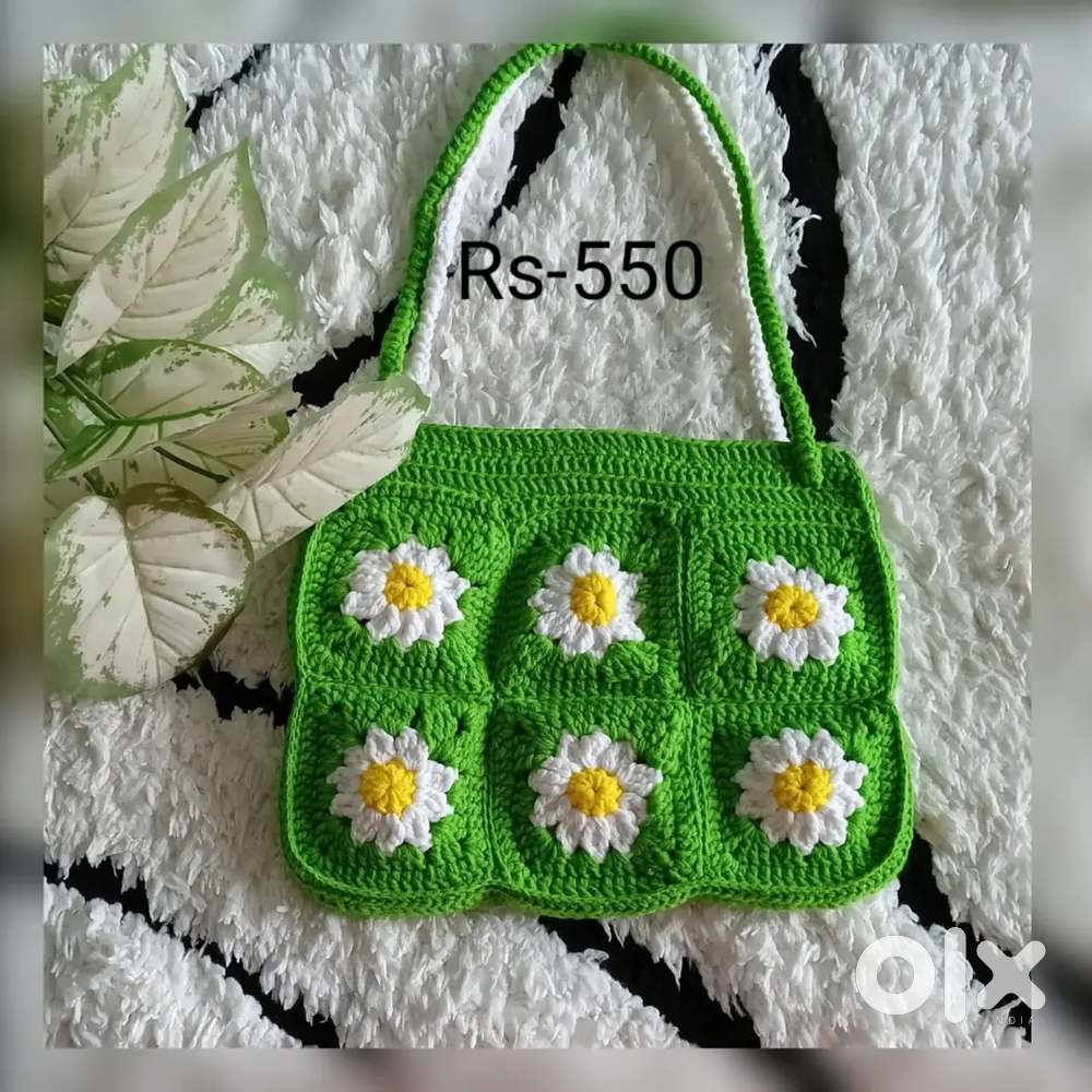 Crochet bag available now