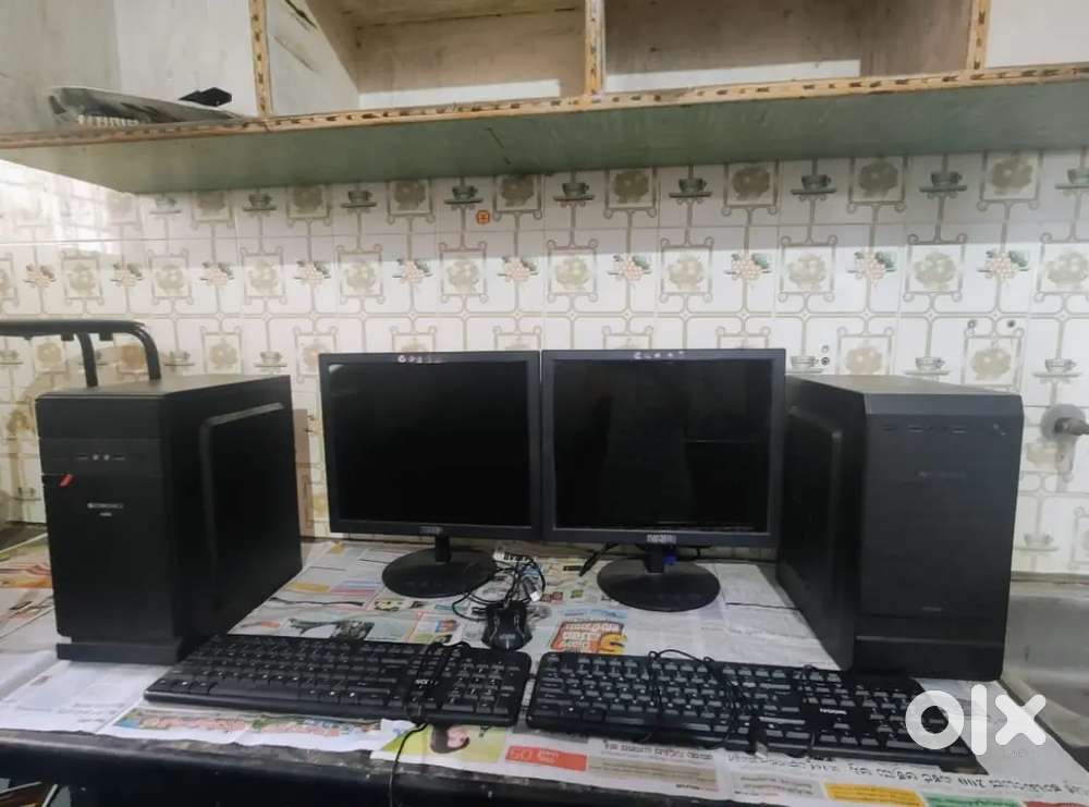 Computer ( Monitor, CPU, keyboard aand mouse)