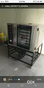 New Bakery convection oven with dough mixer (Atta machine)