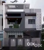 Home build in green surrounding filled with pure oxygen