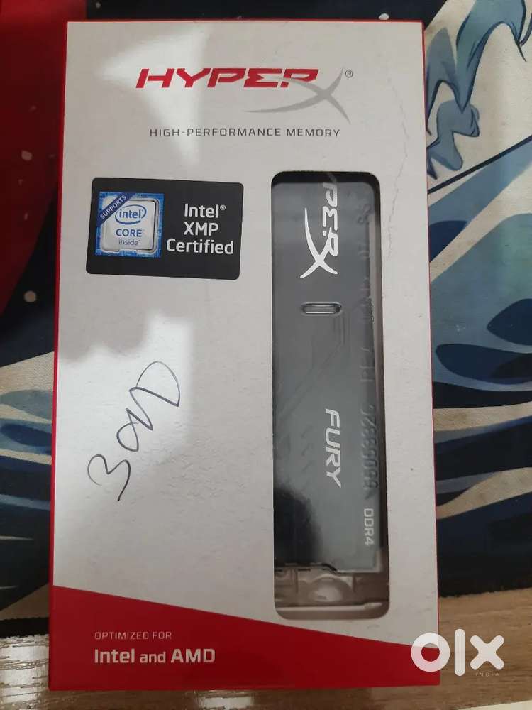 HYPERX RAM 8 GB 3000mhz cl 15 DUAL CHANNEL