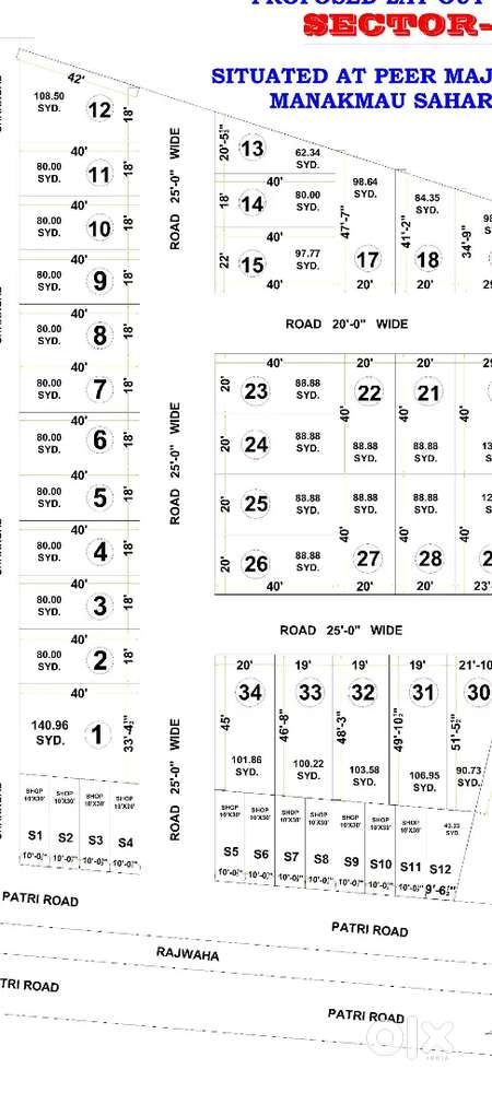 Shop and plot near peer majra mankmau road