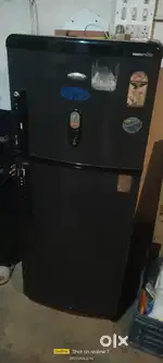 Old fridge double door