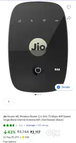 JioFi wireless router