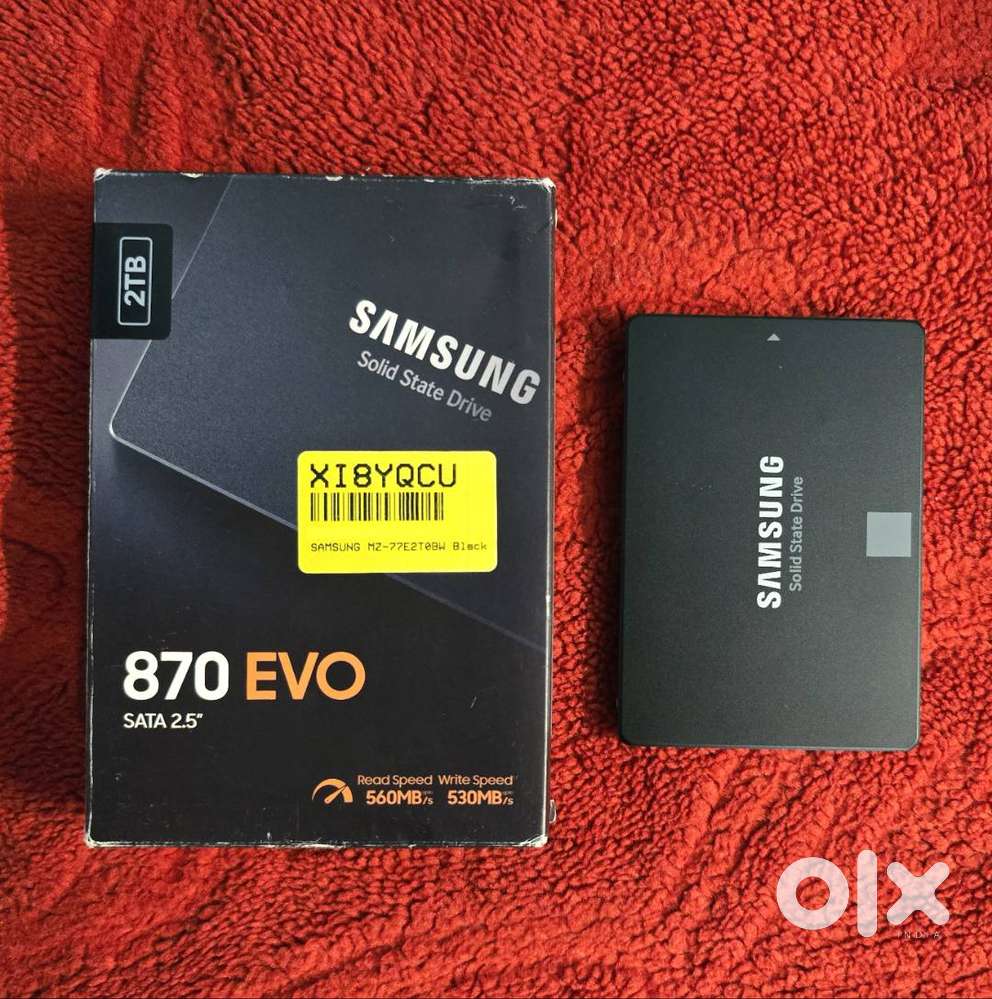 Under Warranty - 2TB Samsung 870 EVO SATA SSD