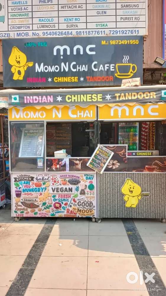 Premium steel cart and 2 Tables 6 chairs