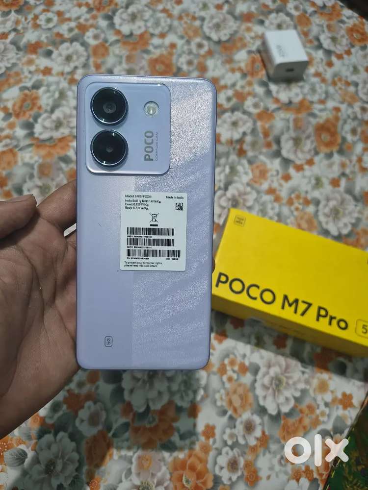 Poco M7 pro 6+128 New phone