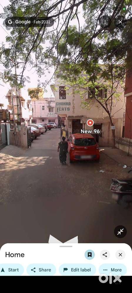 2 bhk ground floor apartment at Arumbakkam