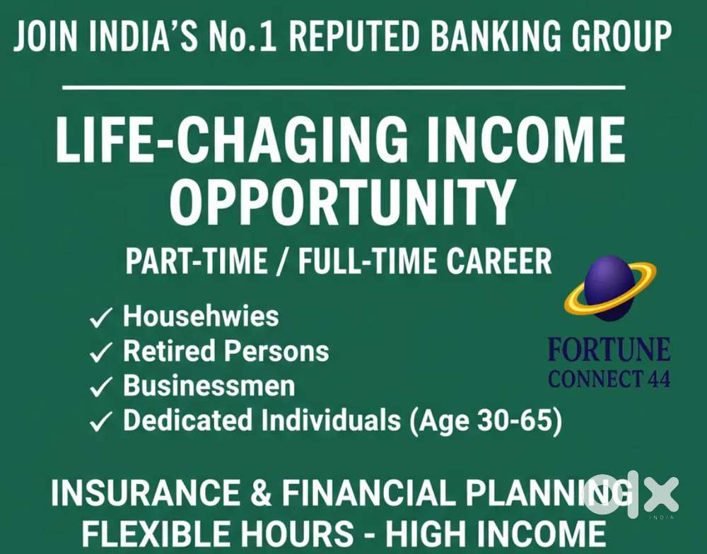 PART-TIME/FULL-TIME JOB–Agency Partner–Flexible Banking Work–Age 30+