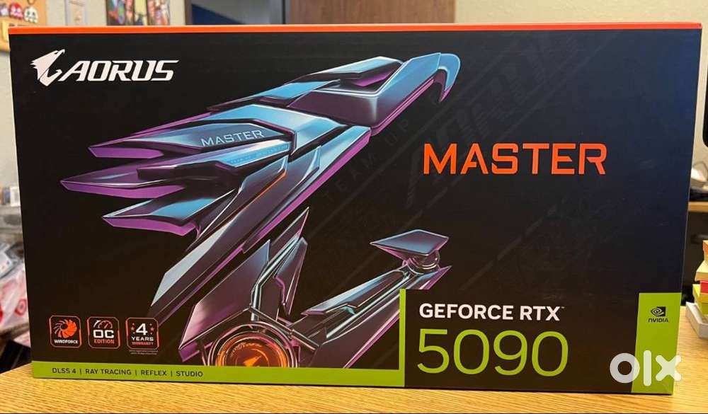 Gigabyte AORUS GeForce RTX 5090 Master OC 24GB GDDR7 Graphics Card