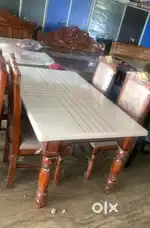 4 chair dinning table and designing chair with comfortable sitting