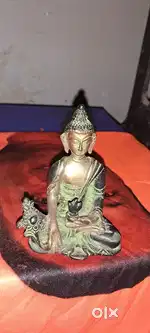 Brass budha idol