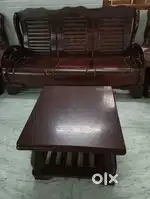 Wooden sofa