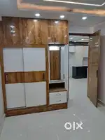 2 bhk semi furnished flat for rent with lift bike parking