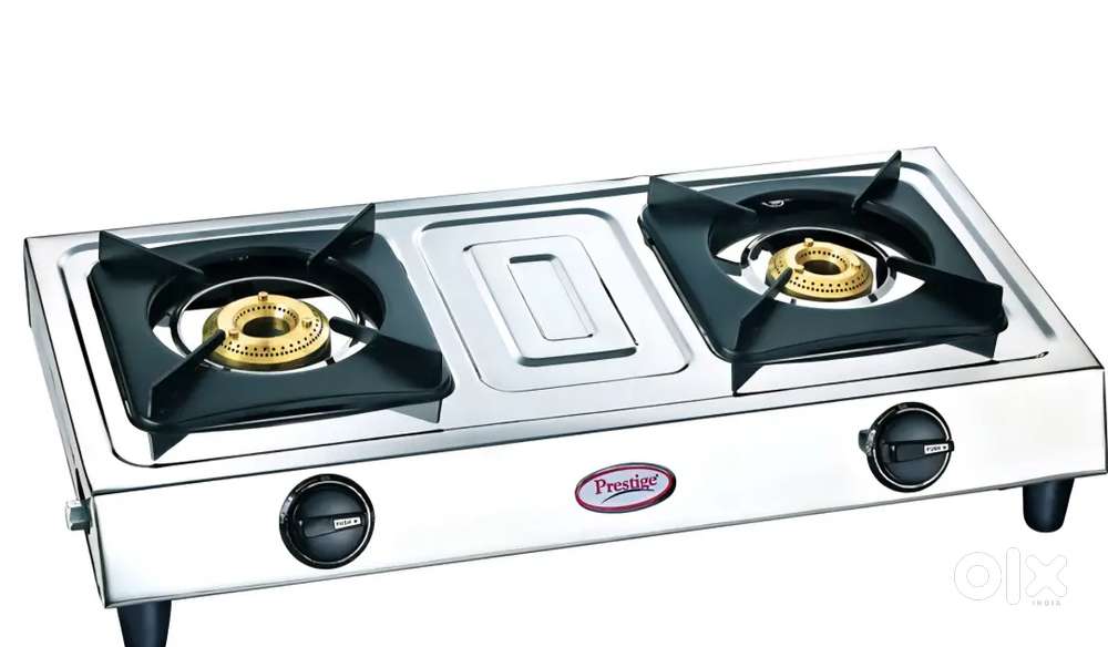 New Gas stove Manual ( Prestige star stainless steel) 2 Burners