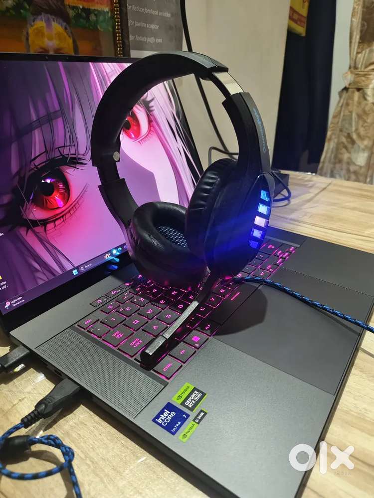RGB Gaming Headset  Mic & LED Working  Crystal Clear Sound