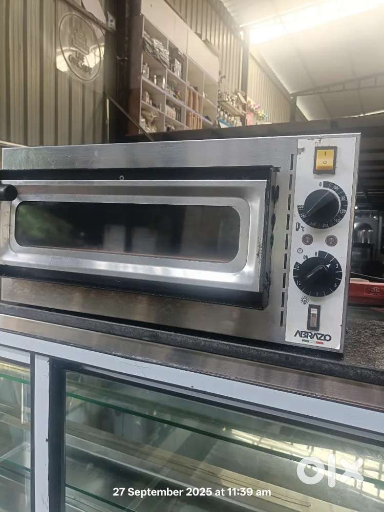 Abrazo stone base pizza oven ovan batti