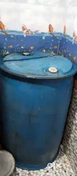 Blue water drum