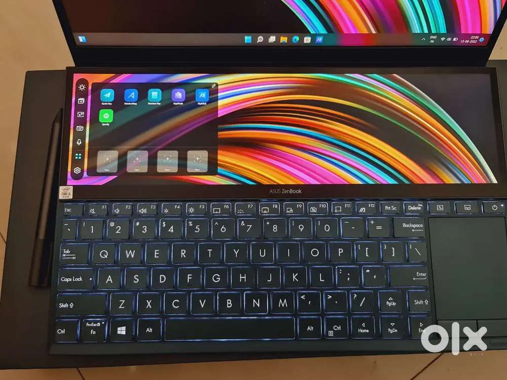 laptop asus zenbook Duo Intel Core i5-10510U 10th Gen thin dual screen