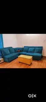 L Shape Sofa Set With Centre Table