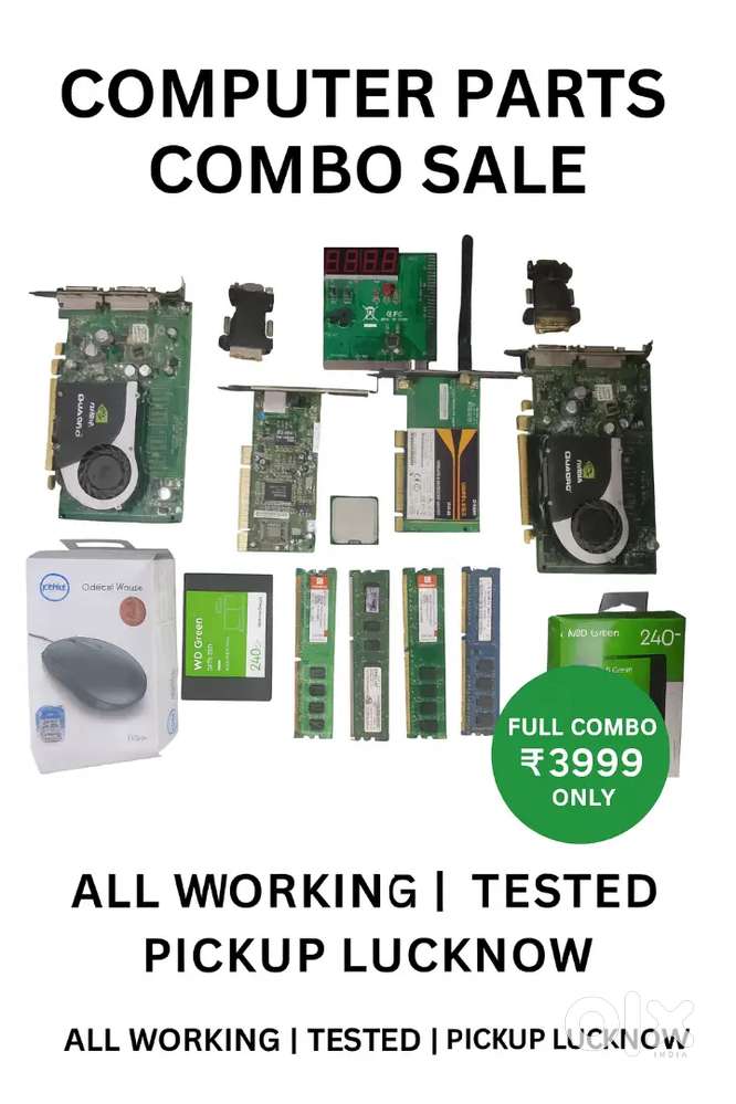 Computer Parts Combo Sale  Starts from ₹250