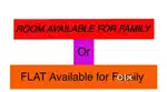 Rooms and Flat Available for family and girls