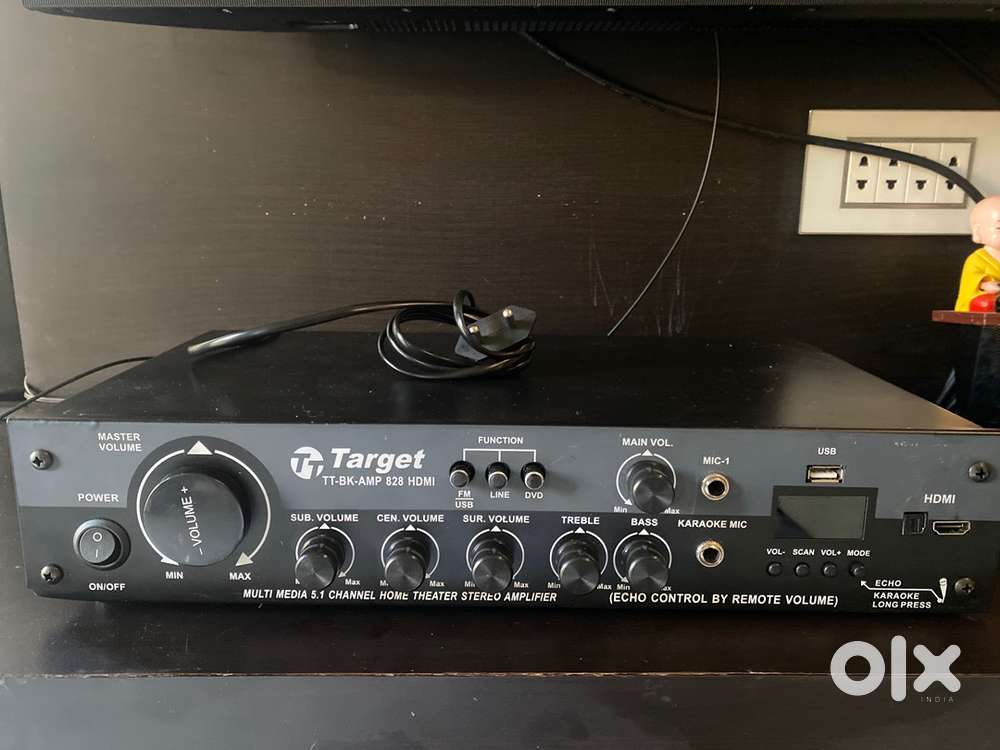 Brand-new Target, 828 350 W, 5.1 surround sound amplifier