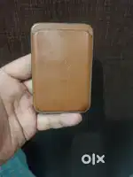 Magsafe wallet available genuine product  leather made